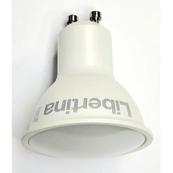 bombilla led 6w,smd  gu-10  220v,6w  490lm 4200ºk libertina