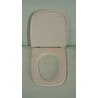 Asiento Roca Inodoro Veronica bisagras cromadas  PERGAMON