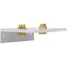 SOPORTE TEJADILLO CONTADOR GAS  G-4 INOX  160 AISI 316