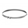 FINAL CONICO  SIMPLE PARED 150MM, NEGARRA INOX