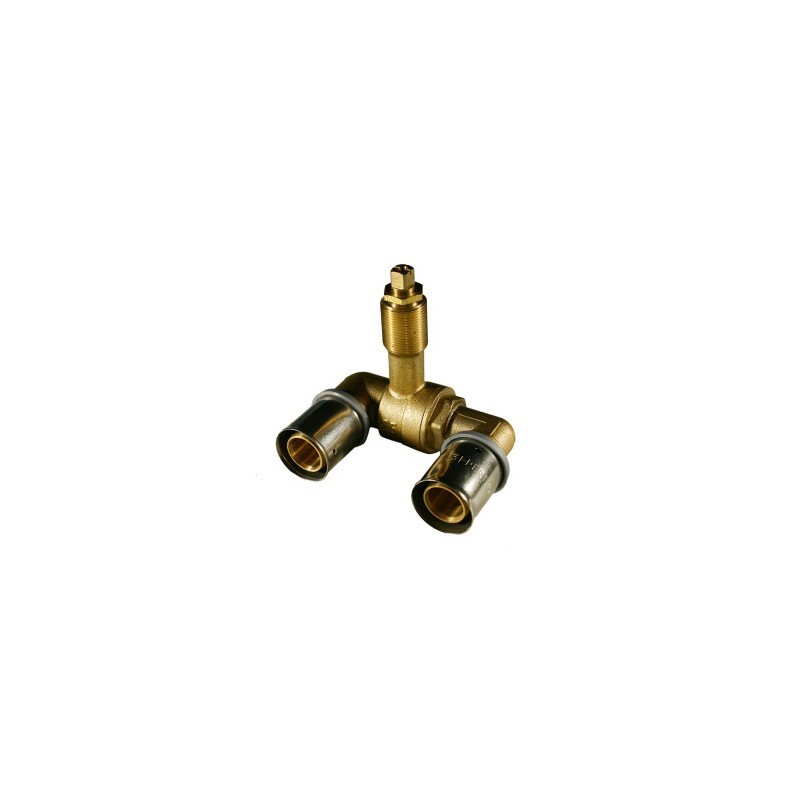 Llave corte U empotrar FITTINGSTANDAR ,Tubo pex 20MM ECO-PRESS