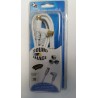CABLE TV CON CONECTOR F  Y CONESION TOMA TV  3MTS