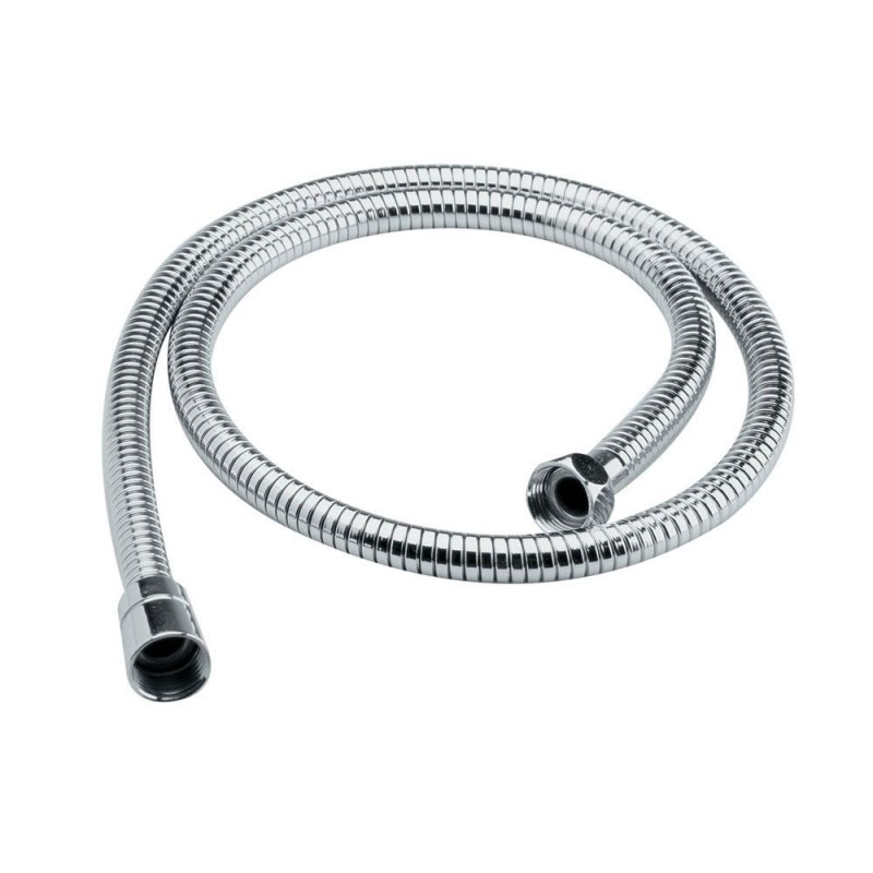 FLEXO DUCHA EXTENSIBLE 1.70M-2.10MTS MT CROMADO ACERO INOXIDABLE