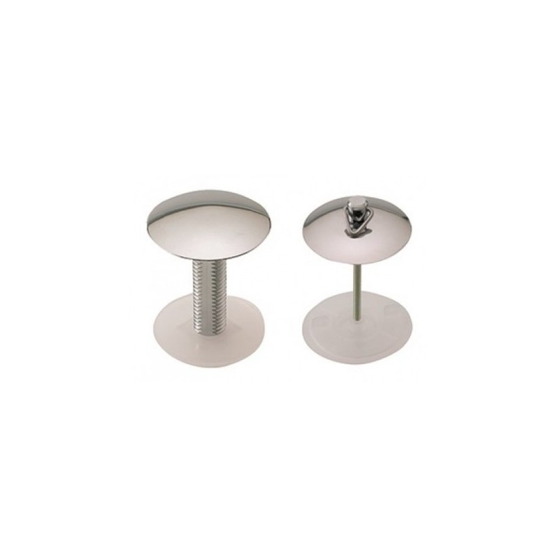 Tapaorificios Bidé o Lavabo CIEGO CROMO