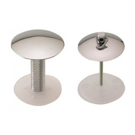 Tapaorificios Bidé o Lavabo CIEGO CROMO