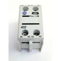 CONTACTOR  AUXILIAR MINI ALLEN-BRADLEY  100-F A02  2NO 2NC AB