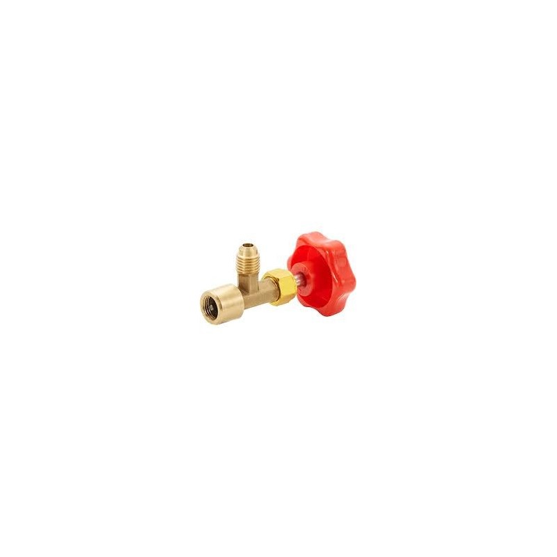 VALVULA CARGA GAS  HECAPO  H7/16XM1/4SAE