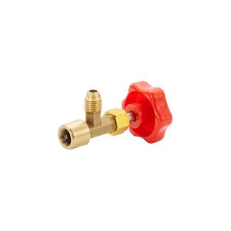 VALVULA CARGA GAS  HECAPO  H7/16XM1/4SAE