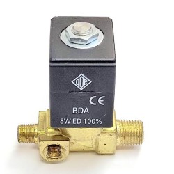 ELECTROVALVULA  CON SELENOIDE  BOMBA VACION  1/4-3/8