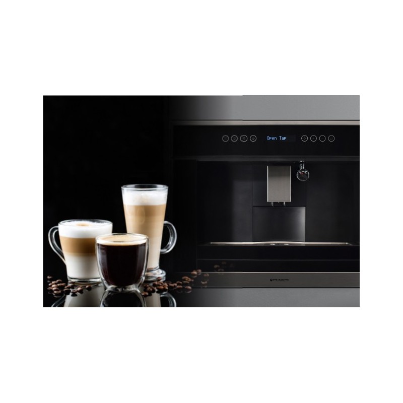 CAFETERA AUTOMATICA INTEGRABLE 45CM CRISTAL NEGRO EAS ELECTRIC