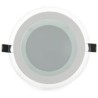 FOCO DOWNLIGHT  CRISTAL LED  EMPOTRAR  12W. BLANCO 6000ºK ecolux