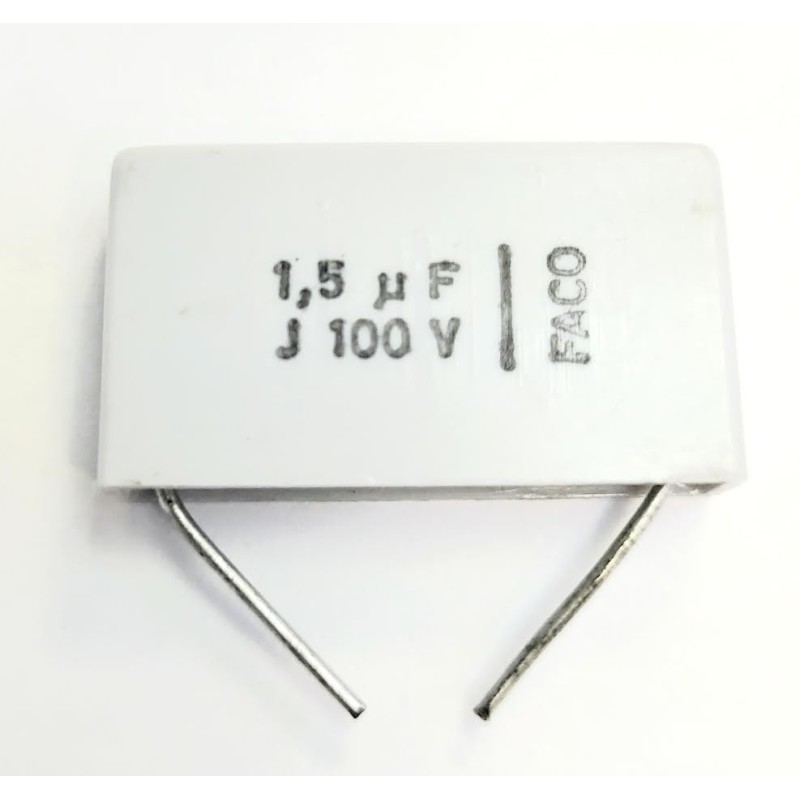 CONDESADOR ARRANQUE 1.5uF  j100v FACO ELECTRONICA