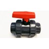 VALVULA BOLA PVC ENCOLAR  50 STANDAR
