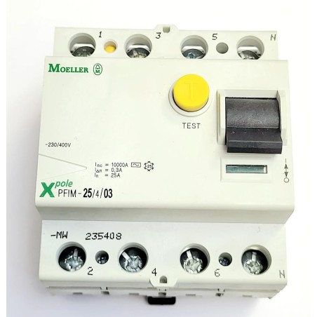 DIFERENCIAL 4P. 300MA AC-25A MOELLER