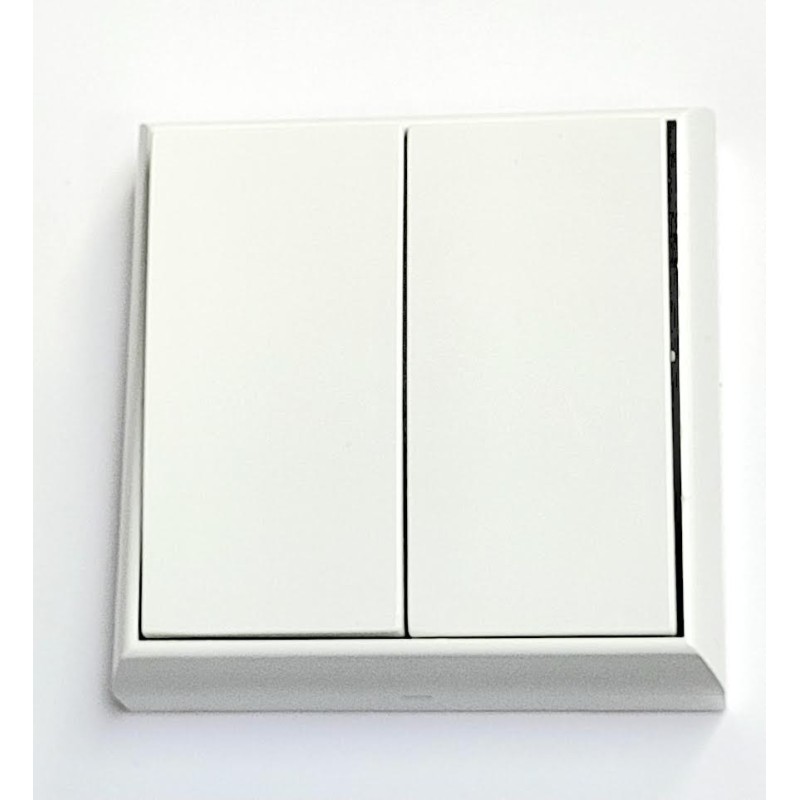 DOBLE CONMUTADOR SUPERFICIE FONTINI DUPLO BRAN  10A,
