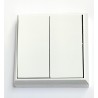 DOBLE CONMUTADOR SUPERFICIE FONTINI DUPLO BRAN  10A,