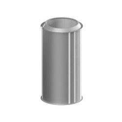 CODO 90º INOX-INOX DOBLE 150-200 NEGARRA