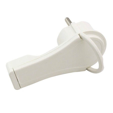 CLAVIJA ULTRAFINA ENCHUFE  SCHUKO BLANCA 230V,16A, GSC