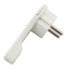 CLAVIJA ULTRAFINA ENCHUFE  SCHUKO BLANCA 230V,16A, GSC