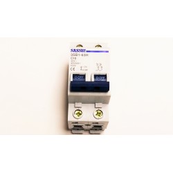 MAGNETOTERMICO 2 POLOS SASSIN  10A. 230V. MONOFASICO