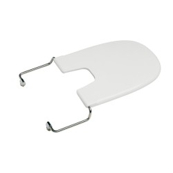 TAPA BIDE DAMA RETRO ROCA  Blanco