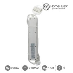ALARGO,CABLE ANTENA,TV,COAXIAL,ENROLLADOR,ENCHUFE,MULTIENCHUFES