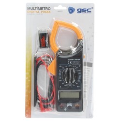 MULTIMETRO DIGITAL CON PINZA TESTER ,BLISTER