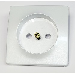 TAPA ENCHUFE EUNEA  BLANCO MARMOL SM180 SCHNEIDER