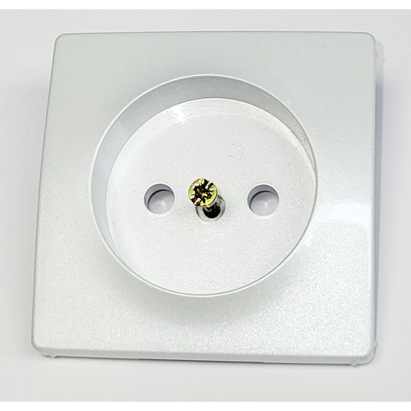 TAPA ENCHUFE EUNEA  BLANCO MARMOL SM180 SCHNEIDER