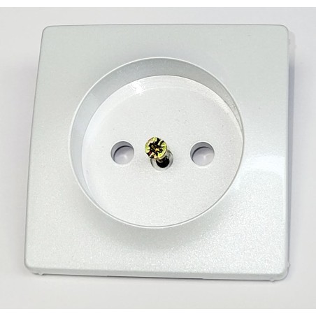 TAPA ENCHUFE EUNEA  BLANCO MARMOL SM180 SCHNEIDER