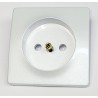 TAPA ENCHUFE EUNEA  BLANCO MARMOL SM180 SCHNEIDER
