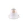 PORTALAMPARAS PARED E-27 CURVADO BLANCO DH,230V
