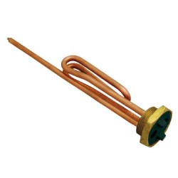 RESISTENCIA PARA TERMO ELECTRICO VAINA COBRE 230V, 1500W. 11/4"