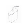 MECANISMO DOBLE DESCARGA  2 PULSADORES UNIVERSAL A822505500 ROCA