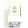 INTERRUCTOR PERSIANA 1 modulo unica eunea  schneider COLOR BLANCO U3.109T.18 ALCIDES