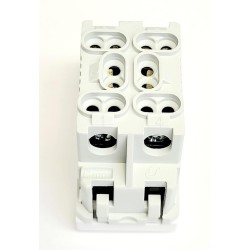 INTERRUCTOR PERSIANA 1 modulo unica eunea  schneider COLOR BLANCO U3.109T.18 ALCIDES