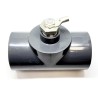 TE  PVC MIXTA  90º CON VAINA INOX 50X1/2 PN10