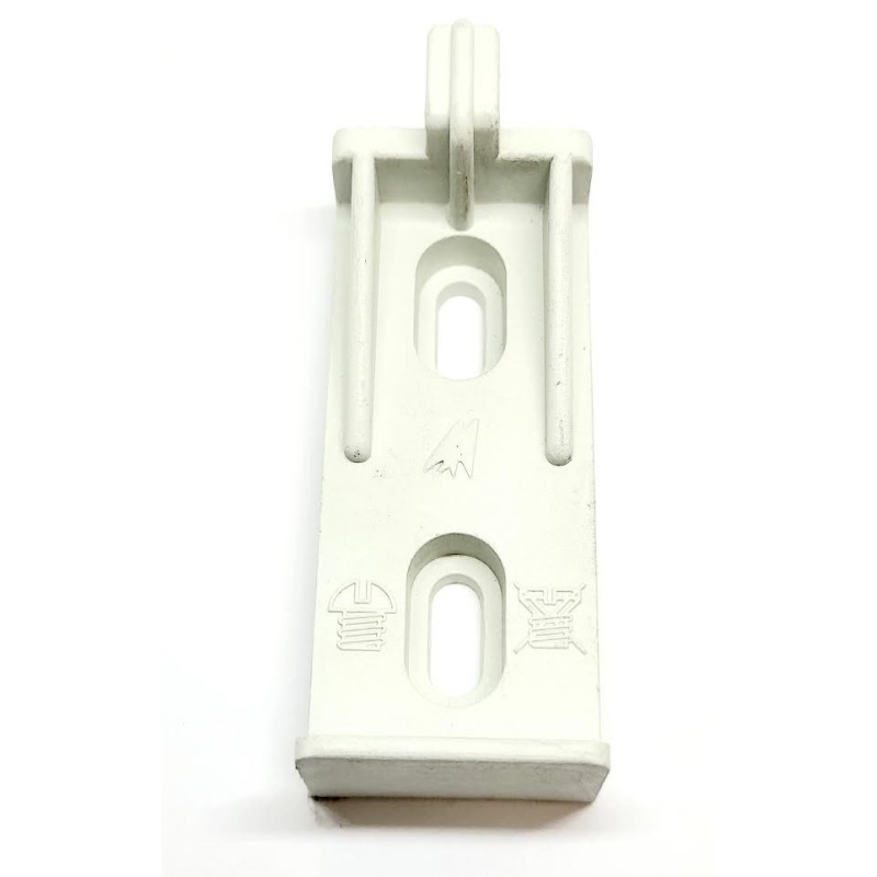 SOPORTE RADIADOR  PLASTICO TIPO 1 UÑA  ITALIANO