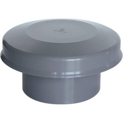 SOMBRERETE VENTILACIO,AIREACION PVC 125MM,A-106