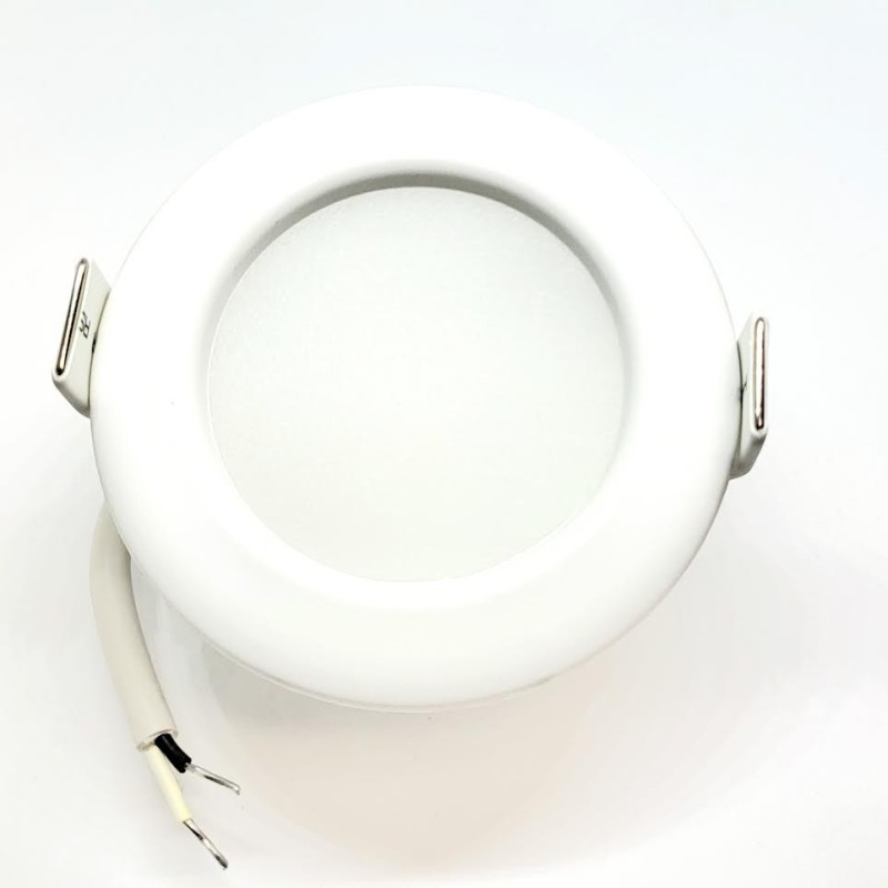 DOWNLIGHT COSMOS  LED 10W,BAÑO IP 42 BLANCO 5500º  ecolux
