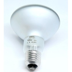 BOMBILLAS R-90  E-27  230v. 100w, SPOT  1000H 80º PHILIPS,