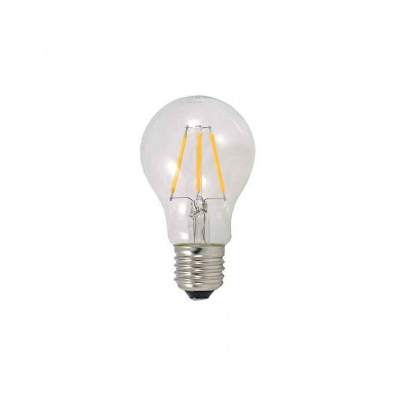 BOMBILLA LED FILAMENTO 6W, E-27 2700ºK,630LM,