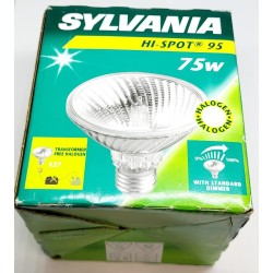 bombilla HALOGENA PAR30 HI-SPOT 95  E-27  230v. 75w, 30º,FLOOD SYLVANIA