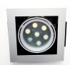 FOCO EMPOTRABLE ACERO 1 LAMPARA LEDS 21W, 7X3W   CIFRALUX
