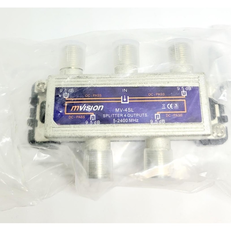 DISTRIBUIDOR 4 SALIDAS MVISION  MV-4SL
