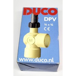 VALVULA DIFERENCIAL 3/4- 3/4- DUCO  1300-0-7-11  DN20  CW617N