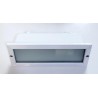 Baliza exterior empotrar  E-27 40-60W 4216 blanco LINEAS