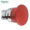 INTERRUCTOR DE BOTON PULSADOR SETA DE PARADA ZB2 BS54X1  TELEMECANIQUE,SCHNEIDER 22MM