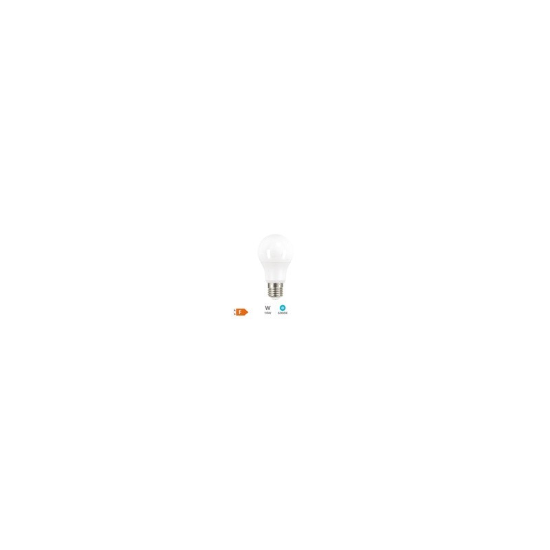 Bombilla LED estándar A65 18W E27 6000K
