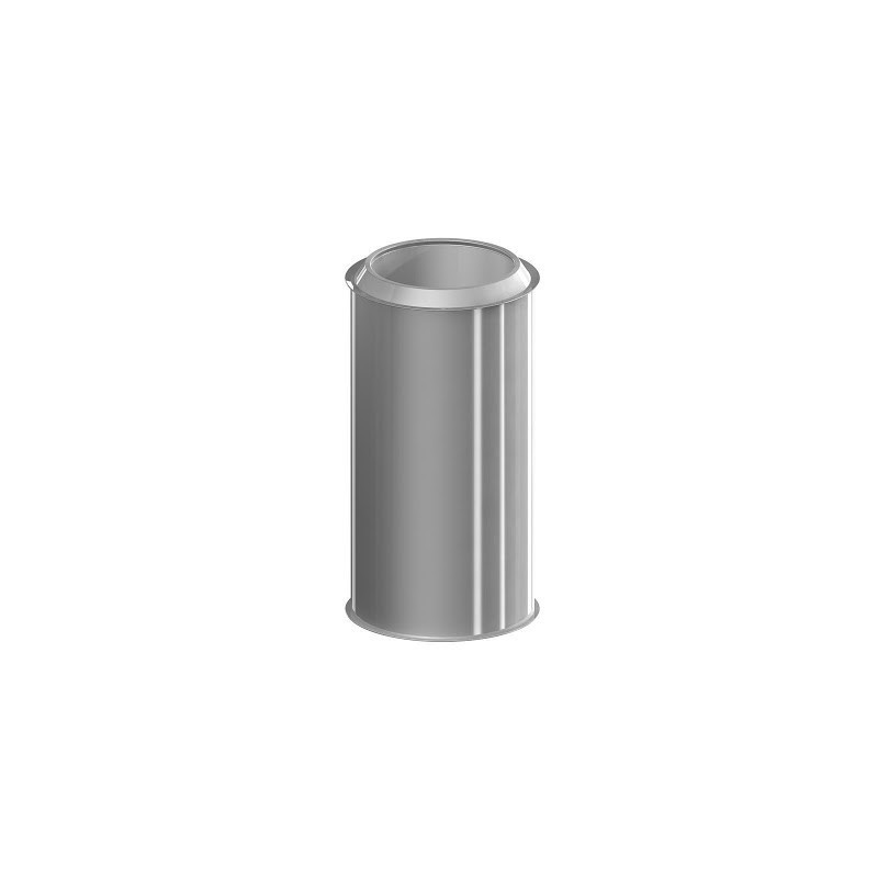 CODO 90º INOX-INOX DOBLE 150-200 NEGARRA